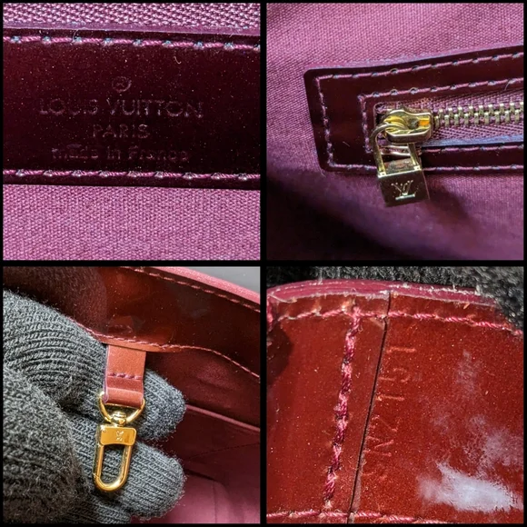 ✨️💎Authentic Louis Vuitton Wilshire MM monogram Vernis - Picture 15 of 16